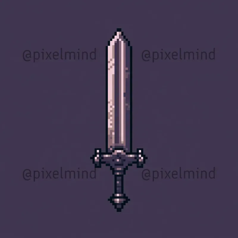 16bit Pixel Art Game Icons