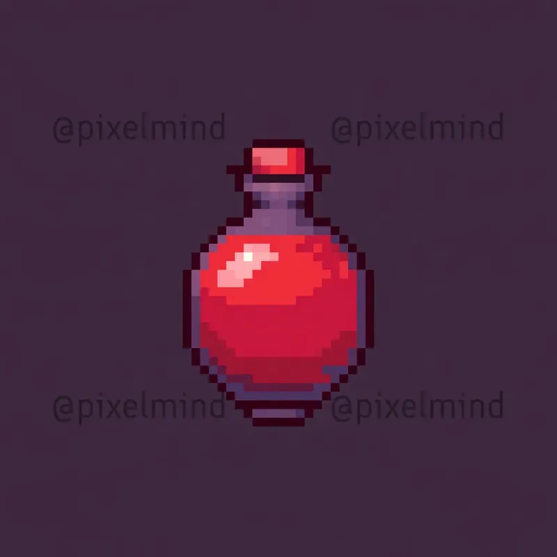 16bit Pixel Art Game Icons