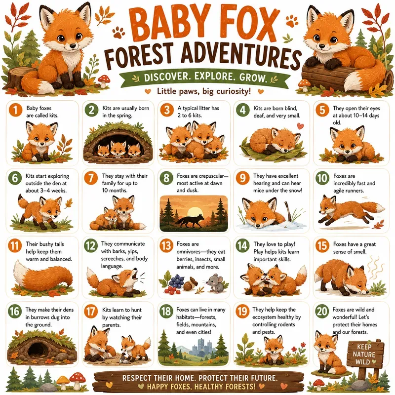 Cute Baby Animal Facts Guides