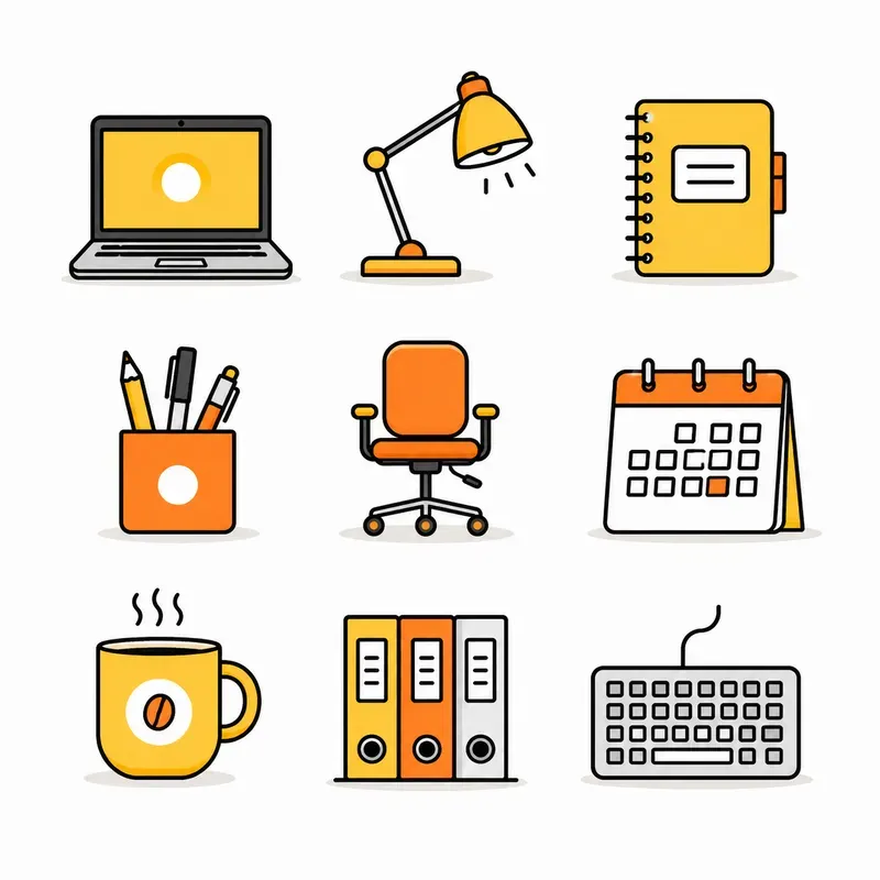 Minimalist Grid Icon Set Generator