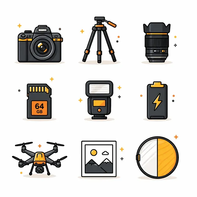 Minimalist Grid Icon Set Generator