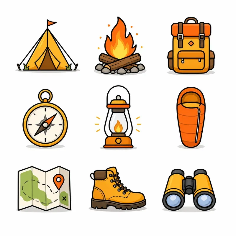 Minimalist Grid Icon Set Generator