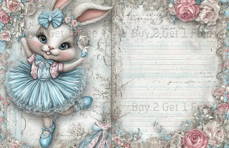Alice In Ballerina World Double Pages