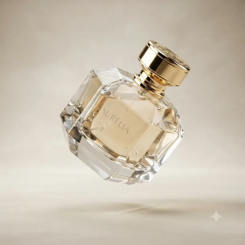 Ultrarealistic Floating Bottles