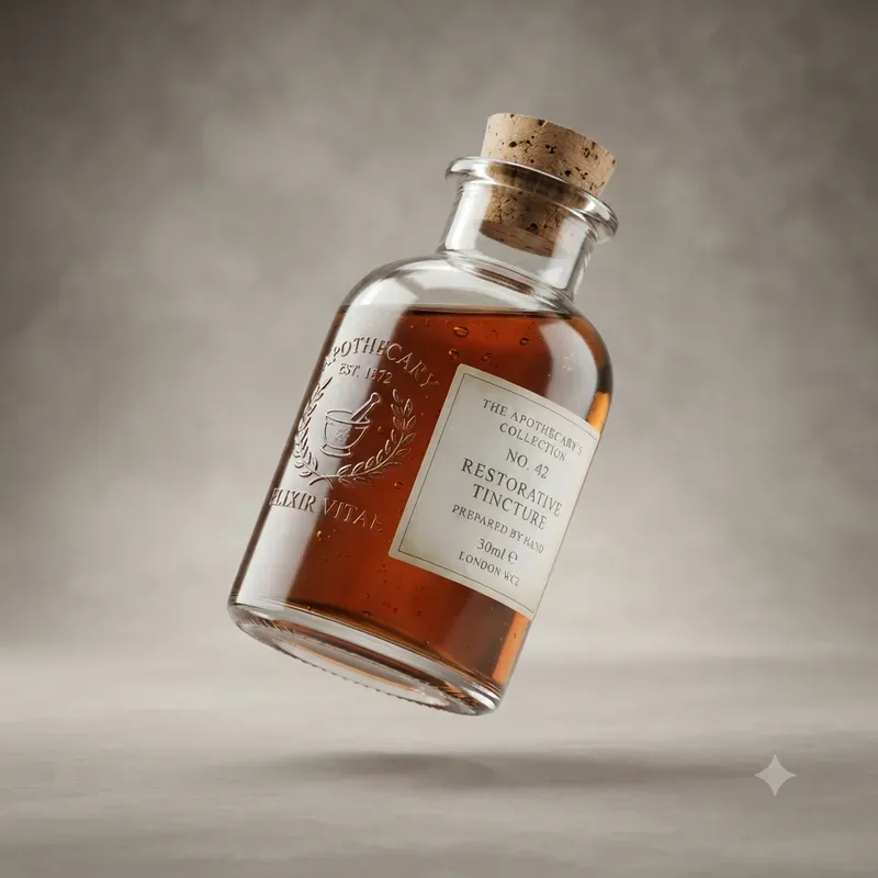 Ultrarealistic Floating Bottles