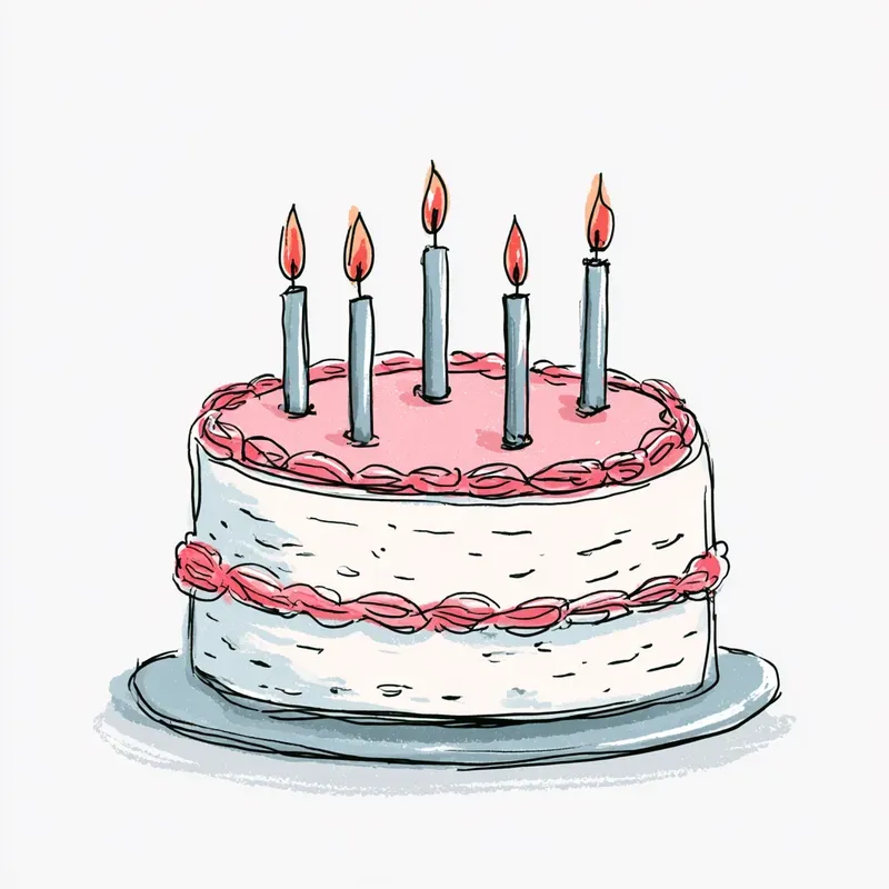 Trendy Handdrawn Event Doodle Cliparts