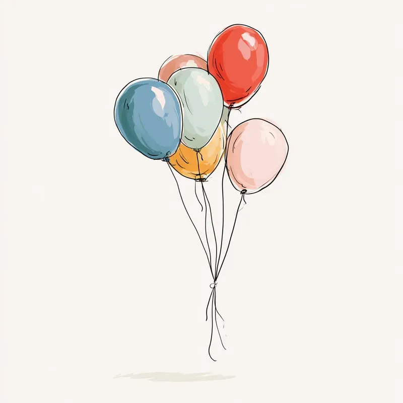 Trendy Handdrawn Event Doodle Cliparts