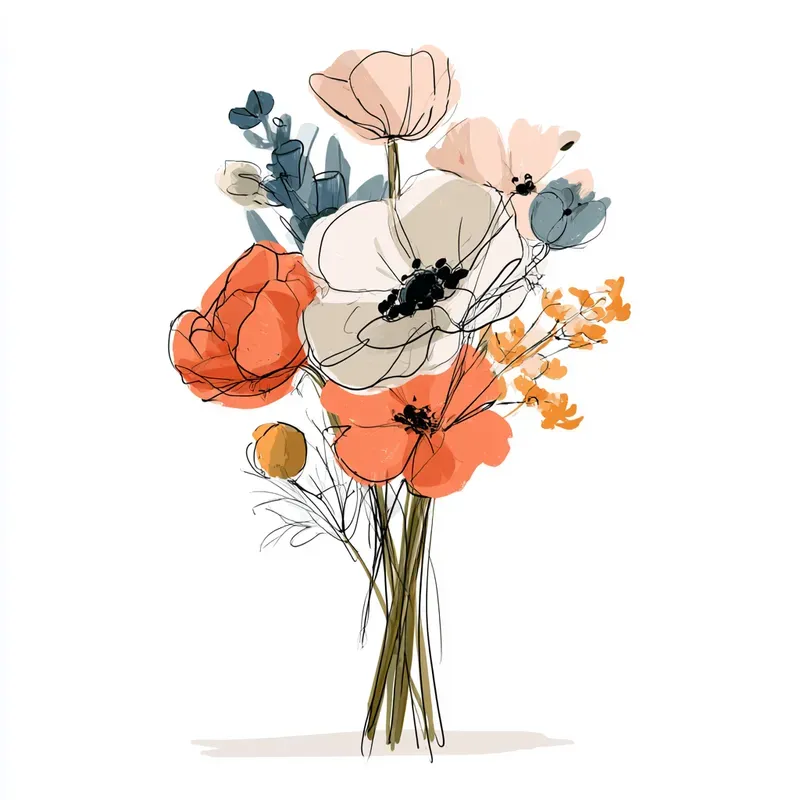 Trendy Handdrawn Event Doodle Cliparts