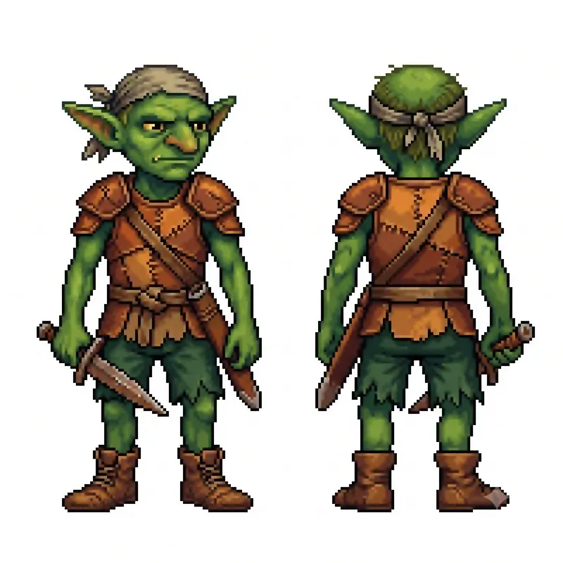 2D Pixel Art Character Sheets