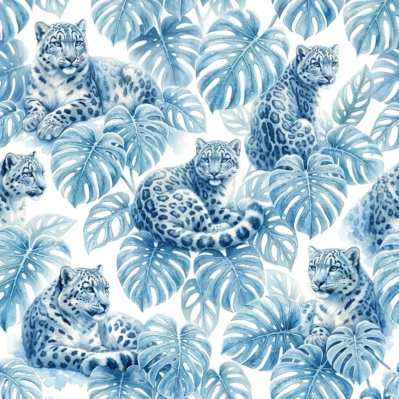 Exotic Watercolor Textile Pattern Pros
