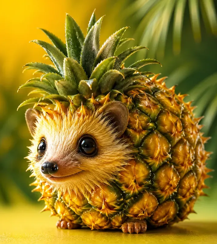 Cute Fruit Animal 3D Renders