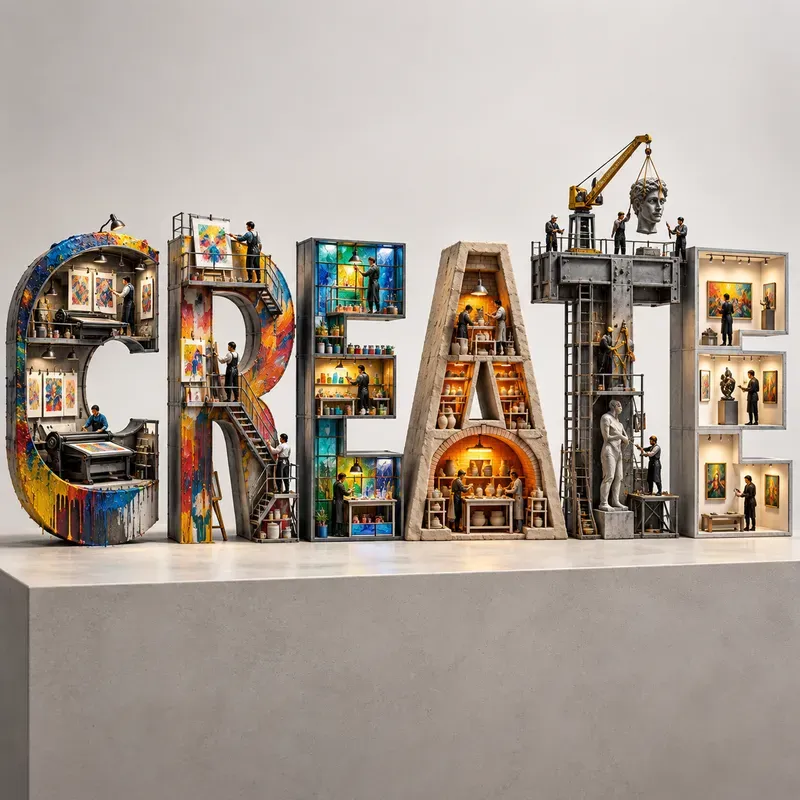 Living Typography Machines