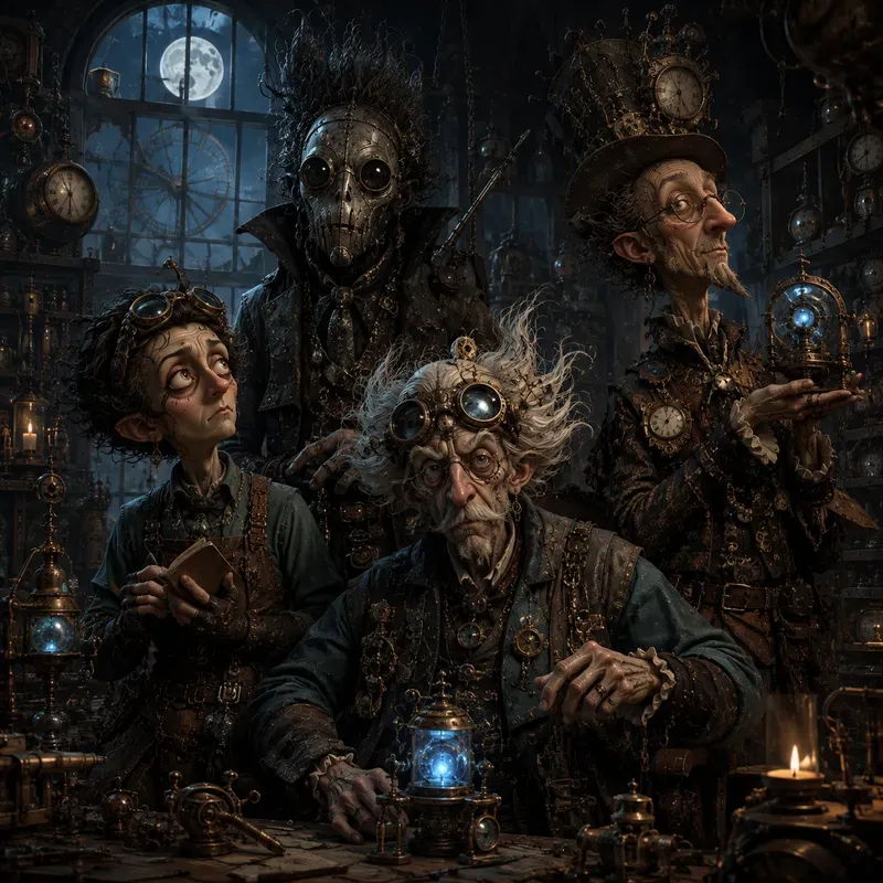 Surreal Eccentric Portraits