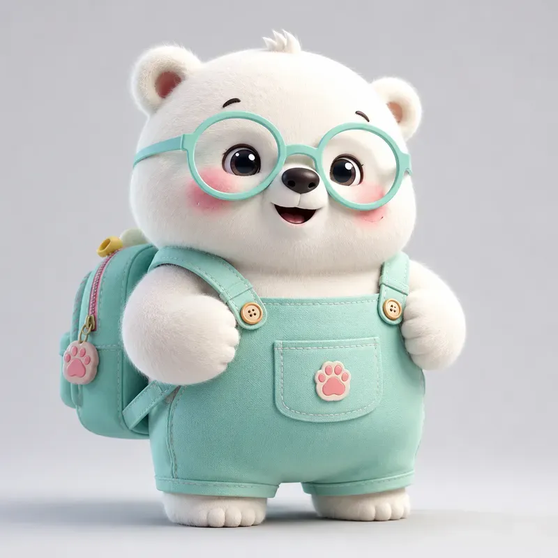 Cute 3D Animal Mascots