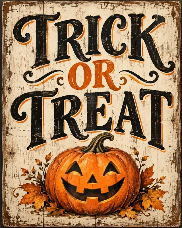 Funny Halloween Sign Templates
