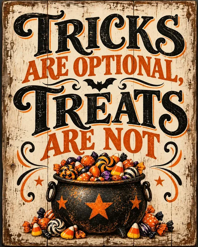 Funny Halloween Sign Templates