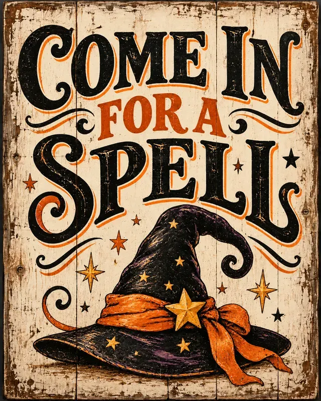 Funny Halloween Sign Templates