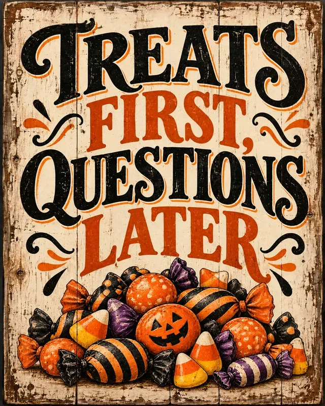 Funny Halloween Sign Templates