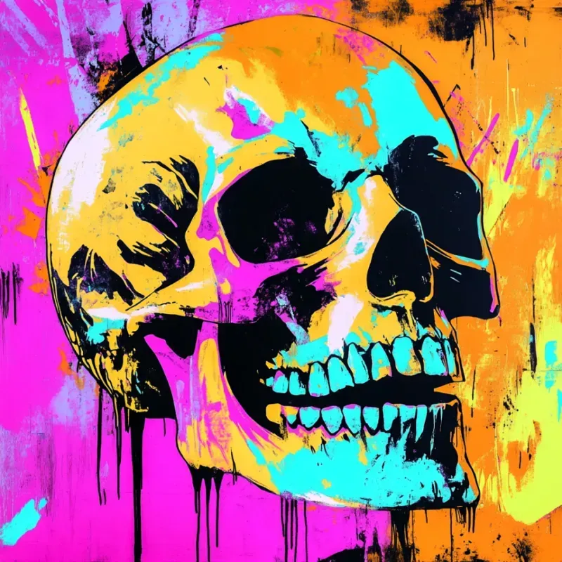 Modern Pop Art  Bold Lines