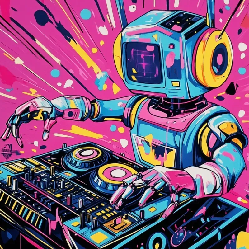 Modern Pop Art  Bold Lines