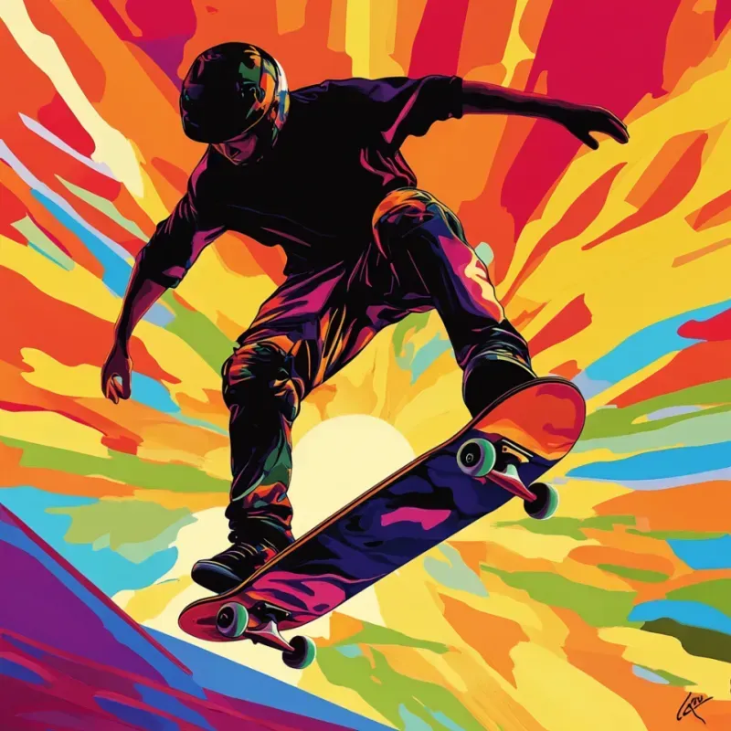 Modern Pop Art  Bold Lines