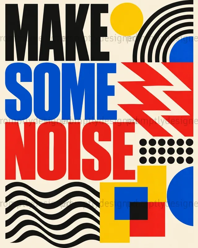 Retro Op Art Posters