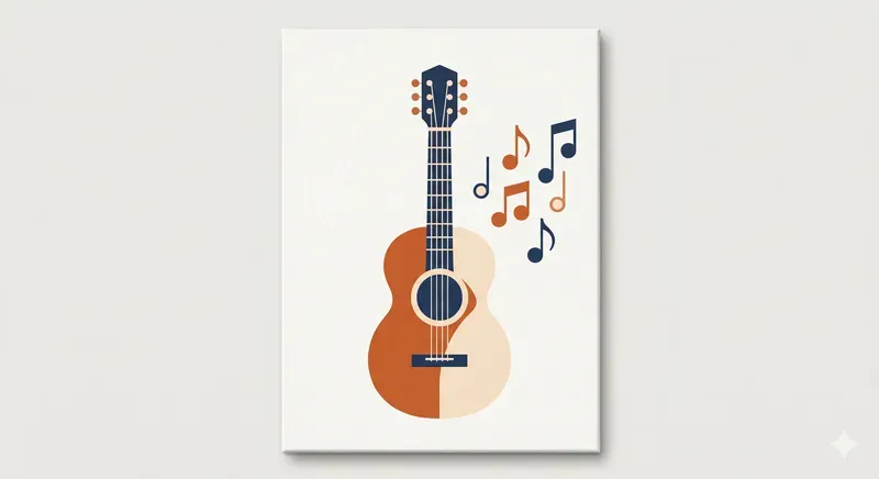Midcentury Boho Wall Art