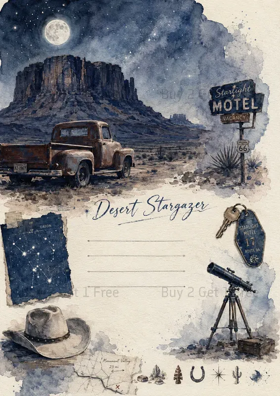 Western Travel Ephemera Scrapbooks