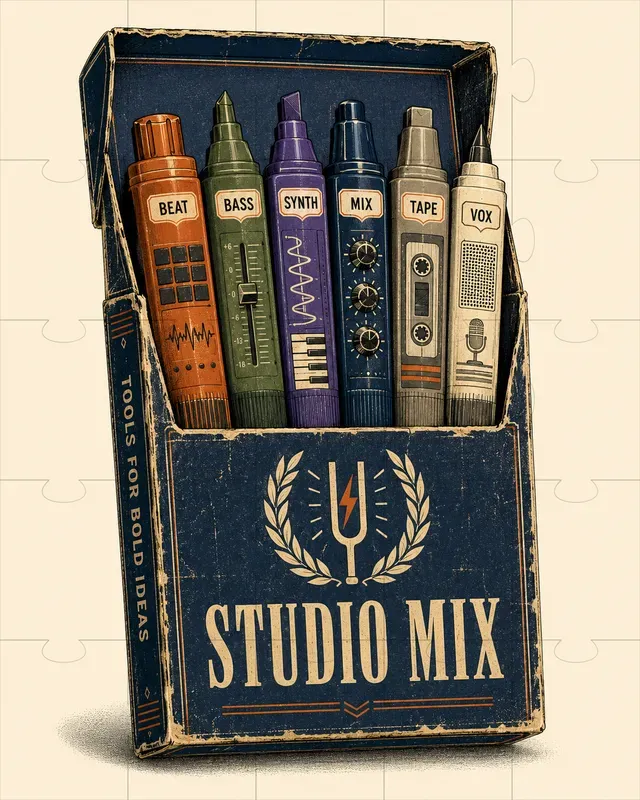 Vintage Creative Tool Packs
