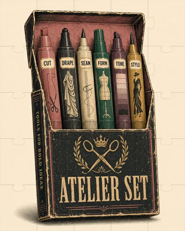 Vintage Creative Tool Packs