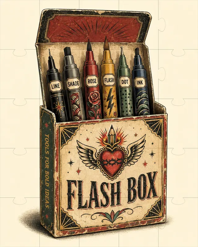 Vintage Creative Tool Packs