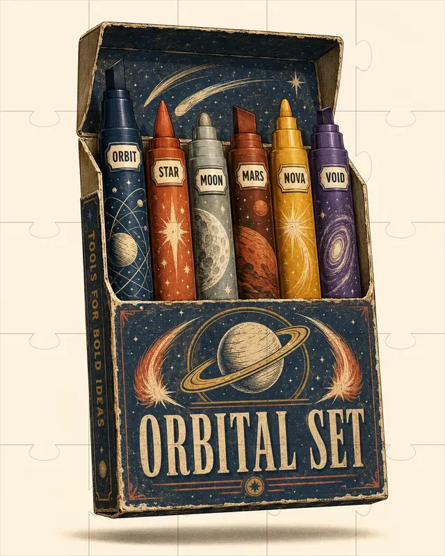 Vintage Creative Tool Packs