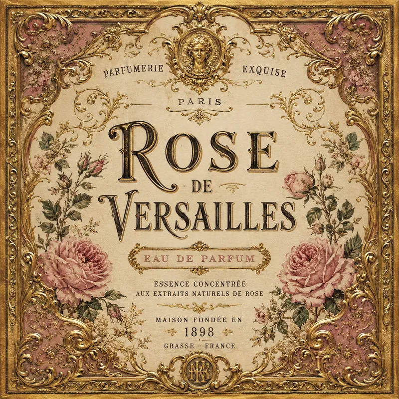 Antique French Perfume Labels