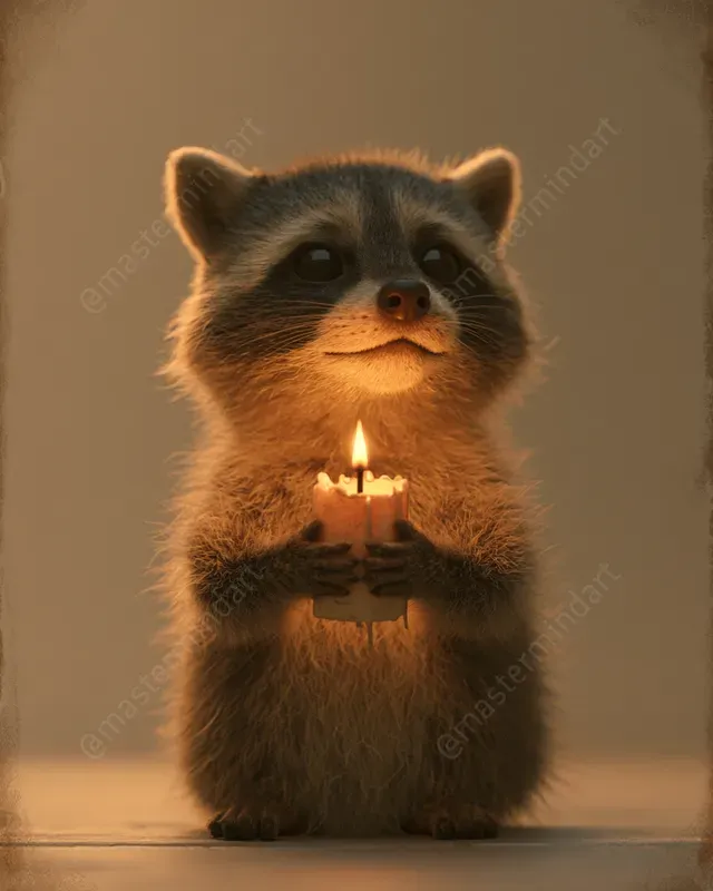 Vintage 3D Animal Candles