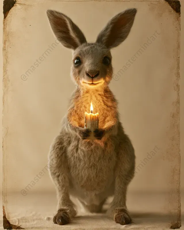 Vintage 3D Animal Candles