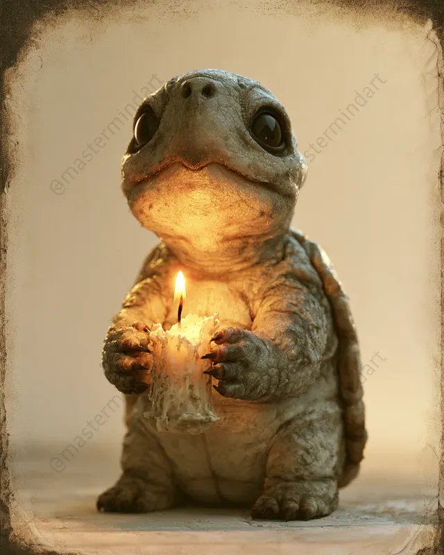 Vintage 3D Animal Candles