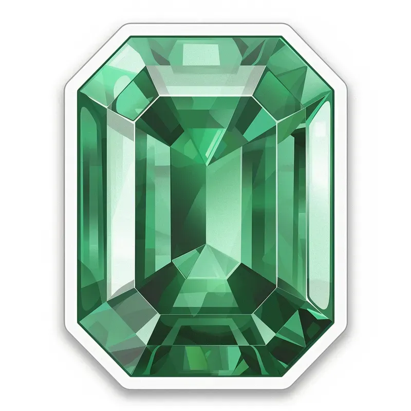 Aesthetic Pastel Gemstone Stickers