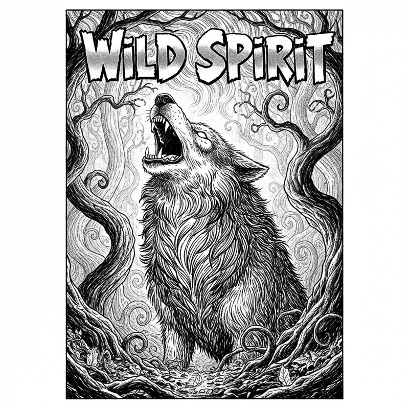 90s Comic Animal Posters