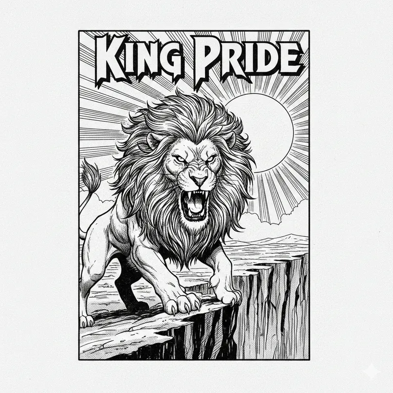 90s Comic Animal Posters