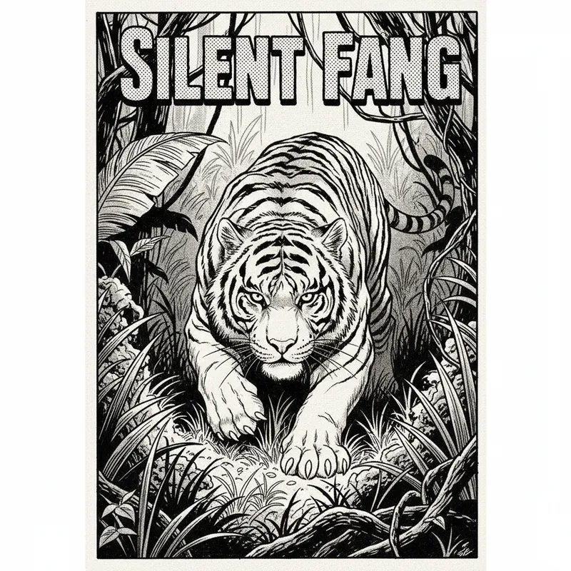 90s Comic Animal Posters