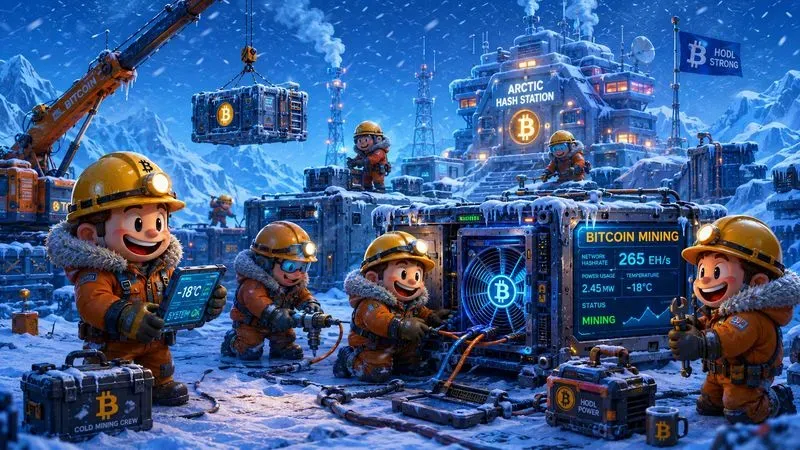 Crypto Mining Cartoon Crews