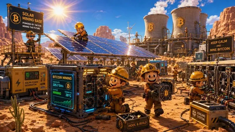 Crypto Mining Cartoon Crews