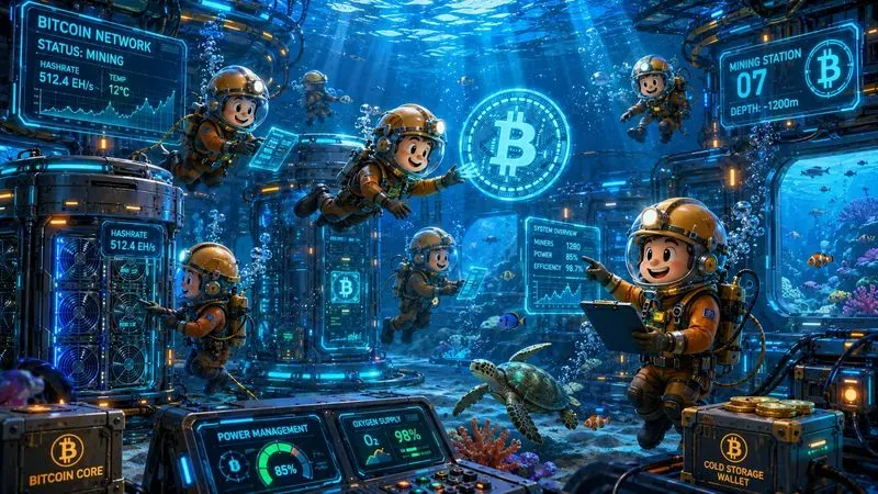 Crypto Mining Cartoon Crews