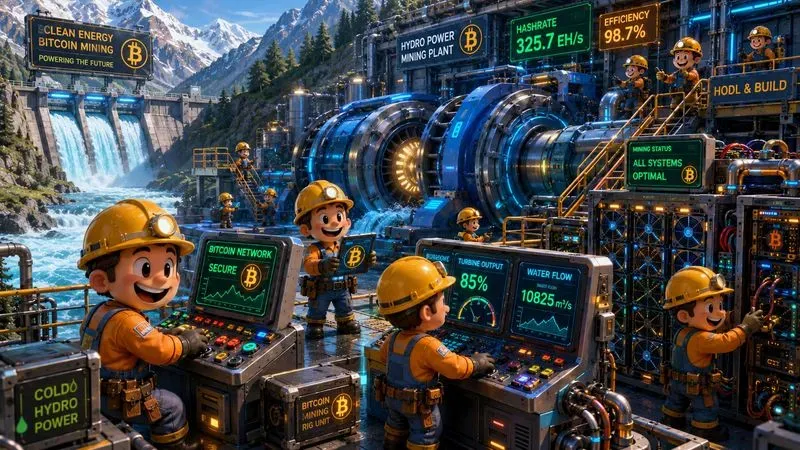 Crypto Mining Cartoon Crews