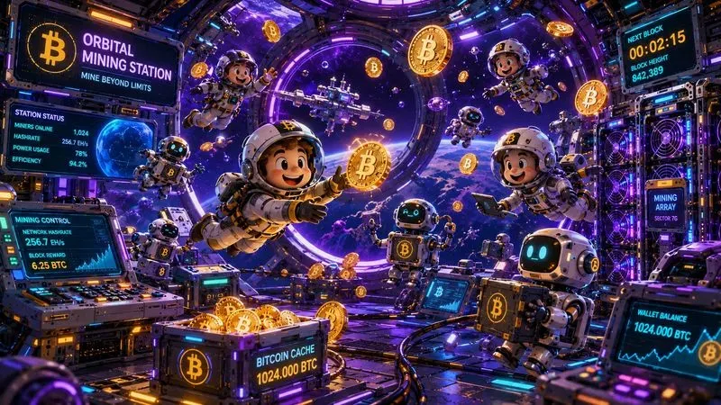Crypto Mining Cartoon Crews