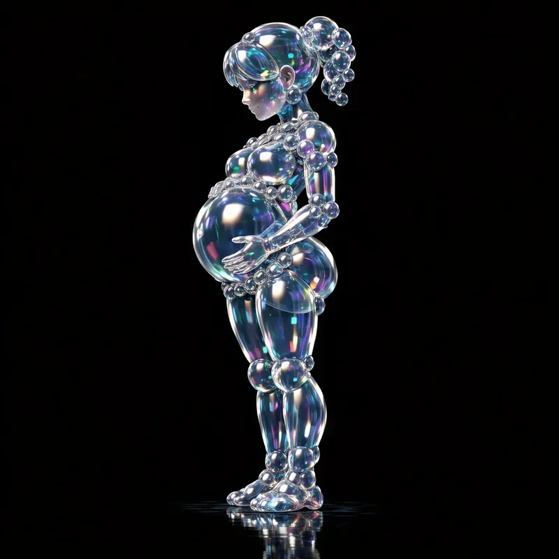 Hyperrealistic Bubble 3D Renders