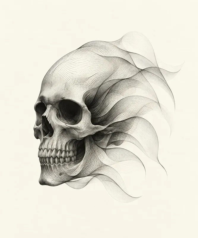 Flowing Contour Engravings