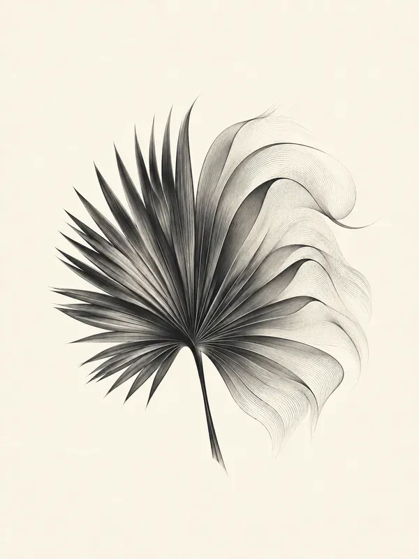 Flowing Contour Engravings