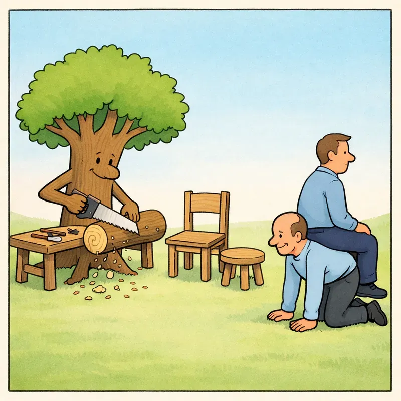 Ironic Newspaper Cartoons