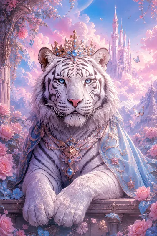 Dreamy Fantasy Animal Portrait Generator